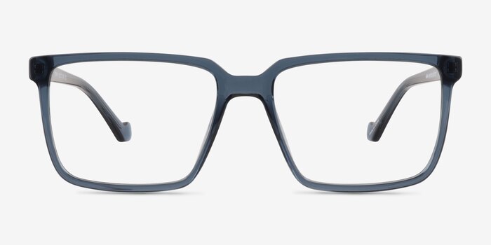 Seraph Clear Blue Plastic Eyeglass Frames from EyeBuyDirect