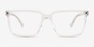 Seraph Clear PlasticEyeglass Frames from EyeBuyDirect, Front View