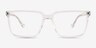 Seraph Clear PlasticEyeglass Frames from EyeBuyDirect, Front View