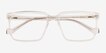 Seraph Clear PlasticEyeglass Frames from EyeBuyDirect, Closed View
