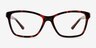Marlowe Tortoise PlasticEyeglass Frames from EyeBuyDirect, Front View