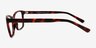 Marlowe Tortoise PlasticEyeglass Frames from EyeBuyDirect, Side View
