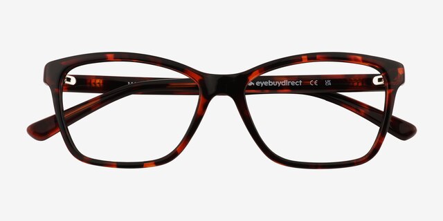 Marlowe Tortoise PlasticEyeglass Frames from EyeBuyDirect, Closed View