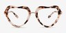 Ever Ivory Tortoise AcetateEyeglass Frames from EyeBuyDirect, Front View