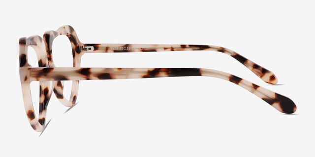 Ever Ivory Tortoise AcetateEyeglass Frames from EyeBuyDirect, Side View