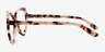 Charming Ivory Tortoise AcetateEyeglass Frames from EyeBuyDirect, Side View