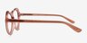 Charming Brun AcétateMontures de lunettes de vue d'EyeBuyDirect, Vue de Côté