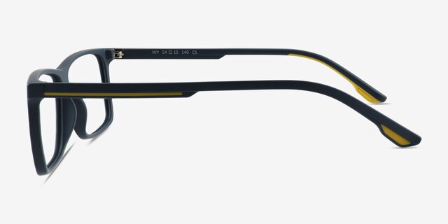 Wp Matte Navy PlastiqueMontures de lunettes de vue d'EyeBuyDirect, Vue de Côté