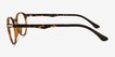Xp Tortoise PlasticEyeglass Frames from EyeBuyDirect, Side View
