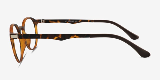 Xp Tortoise PlasticEyeglass Frames from EyeBuyDirect, Side View