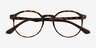 Xp Tortoise PlasticEyeglass Frames from EyeBuyDirect, Closed View