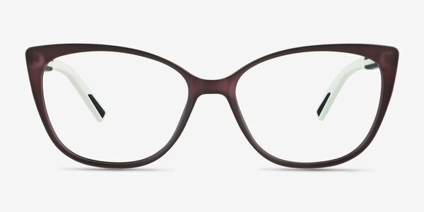 Ign Crystal Dark Purple Plastique Montures de lunettes de vue