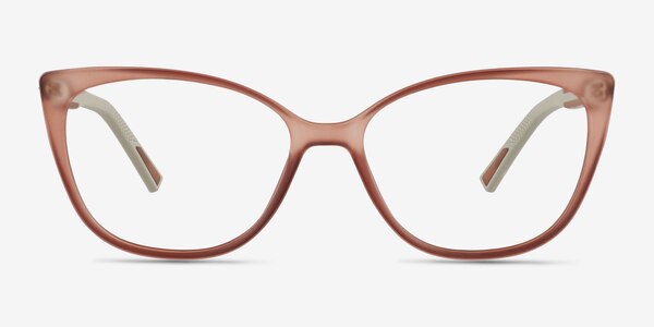 Ign Crystal Light Pink Plastique Montures de lunettes de vue