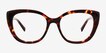 Billow Tortoise Alternative MaterialsEyeglass Frames from EyeBuyDirect, Front View