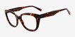 Billow Tortoise Alternative MaterialsEyeglass Frames from EyeBuyDirect, Angle View