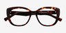 Billow Tortoise AcetateEyeglass Frames from EyeBuyDirect, Closed View