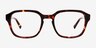 Breaker Tortoise AcetateEyeglass Frames from EyeBuyDirect, Front View