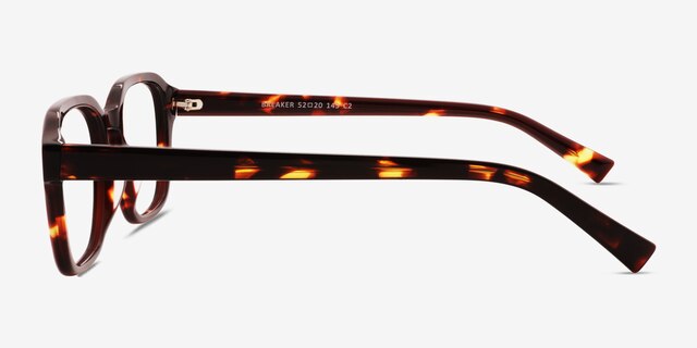 Breaker Tortoise AcetateEyeglass Frames from EyeBuyDirect, Side View