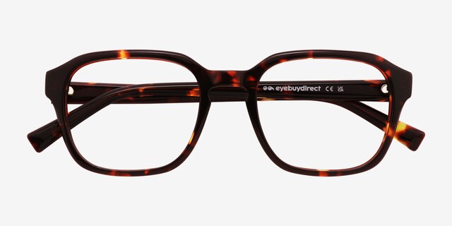 Breaker Tortoise AcetateEyeglass Frames from EyeBuyDirect, Closed View