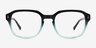 Breaker Black Green AcetateEyeglass Frames from EyeBuyDirect, Front View