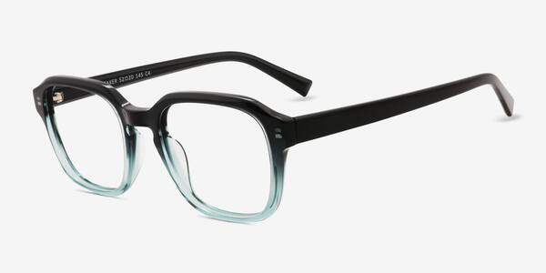 Black Green Breaker -  Acetate Eyeglasses