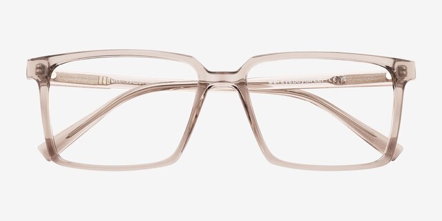 Roll Gray PlasticEyeglass Frames from EyeBuyDirect, Closed View
