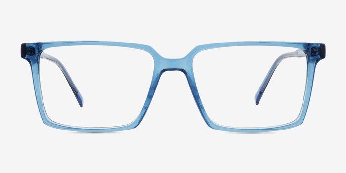 Roll Bleu Plastique Montures de lunettes de vue d'EyeBuyDirect