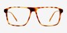 Whitecap Tortoise PlasticEyeglass Frames from EyeBuyDirect, Front View