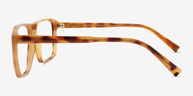 Whitecap Tortoise PlasticEyeglass Frames from EyeBuyDirect, Side View