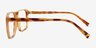 Whitecap Tortoise PlasticEyeglass Frames from EyeBuyDirect, Side View