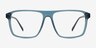 Whitecap Blue PlasticEyeglass Frames from EyeBuyDirect, Front View