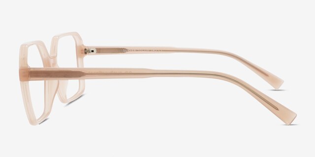 Surfer Peach PlasticEyeglass Frames from EyeBuyDirect, Side View