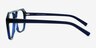 Sea Navy AcetateEyeglass Frames from EyeBuyDirect, Side View