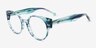 Tsunami Floral AcetateEyeglass Frames from EyeBuyDirect, Angle View
