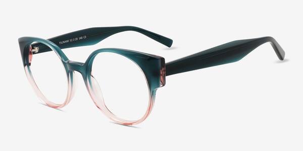 Green Pink Tsunami -  Acetate Eyeglasses