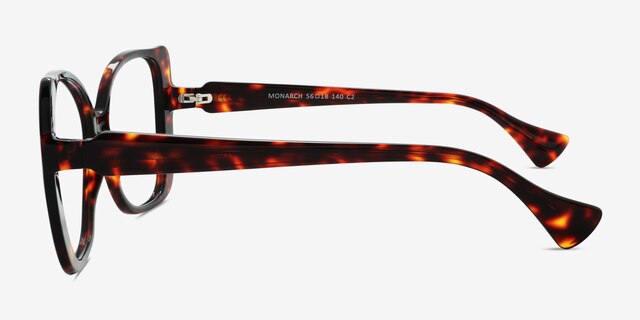 Monarch Tortoise AcetateEyeglass Frames from EyeBuyDirect, Side View
