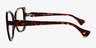 Monarch Tortoise AcetateEyeglass Frames from EyeBuyDirect, Side View