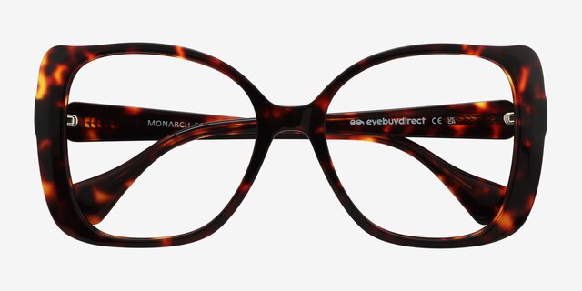 Monarch Tortoise AcetateEyeglass Frames from EyeBuyDirect, Closed View