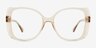 Monarch Brown AcetateEyeglass Frames from EyeBuyDirect, Front View