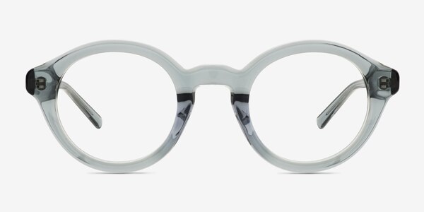 Miles Clear Green Acétate Montures de lunettes de vue