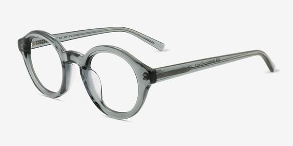 Clear Green Miles -  Acetate Eyeglasses