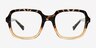 Coonrod Brown Floral Eco-friendlyEyeglass Frames from EyeBuyDirect, Front View