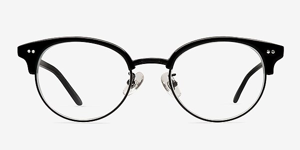 Annabel Noir Acetate-metal Montures de lunettes de vue