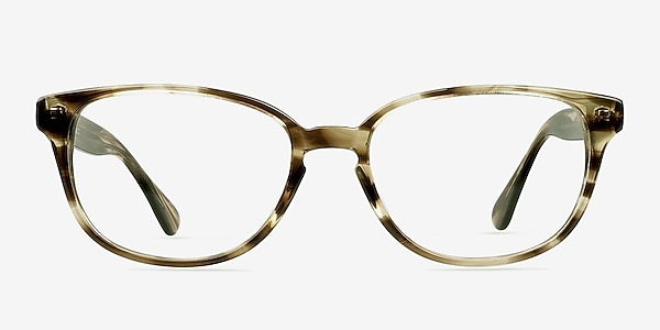 Aliana Olive Acetate Eyeglass Frames