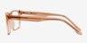 Ed Coral AcetateEyeglass Frames from EyeBuyDirect, Side View
