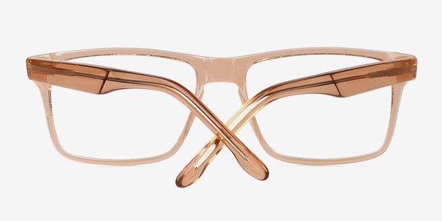 Ed Coral AcetateEyeglass Frames from EyeBuyDirect, Closed View
