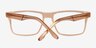 Ed Coral AcetateEyeglass Frames from EyeBuyDirect, Closed View