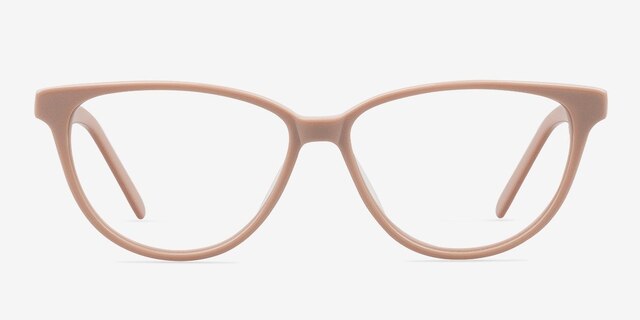 Aliyah Ivory AcetateEyeglass Frames from EyeBuyDirect, Front View