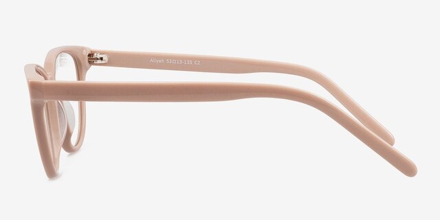 Aliyah Ivory AcetateEyeglass Frames from EyeBuyDirect, Side View