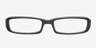Amalia Black AcetateEyeglass Frames from EyeBuyDirect, Front View
